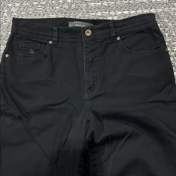 Nine West | Black High Rise Straight Leg Jeans - Picture 2 of 9